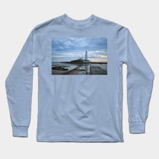 Causeway to St Mary's Island Long Sleeve T-Shirt